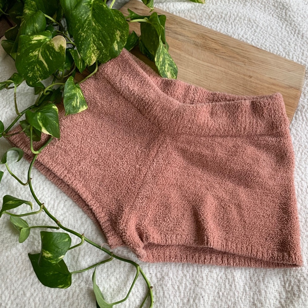 Pink Teddy Shorts